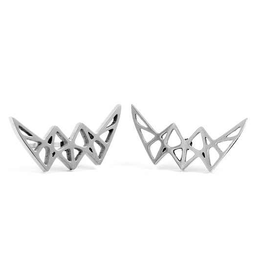 Kolczyki srebrne W SILVER vuch