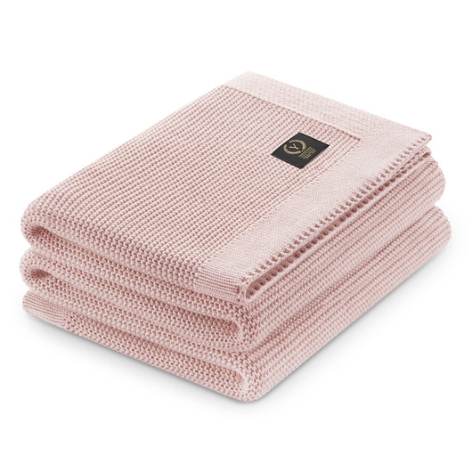 kocyki, kołderki, pościel dla dzieci Koc MONACO FRENCH powder pink
