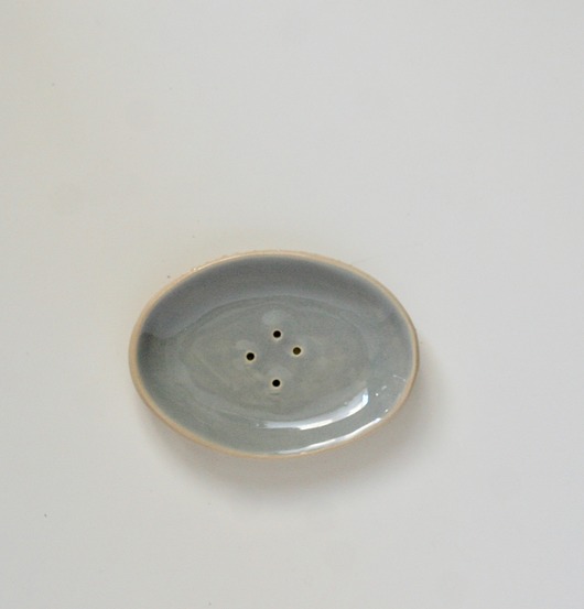 mydelniczka ceramiczna jasny szary studio m.