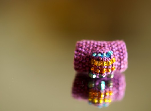 Pierścień Silk & Glass HERBE DESIGN