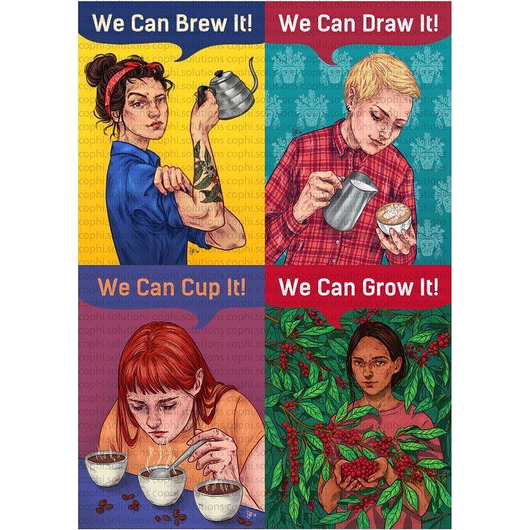 plakaty Seria plakatów: WE CAN