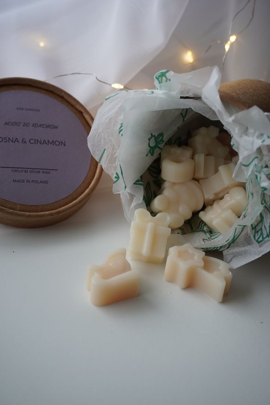 świeczniki i świece Wosk do kominków zapachowych