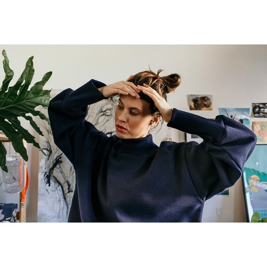 Bluza LUNA navy BAMBA Concept