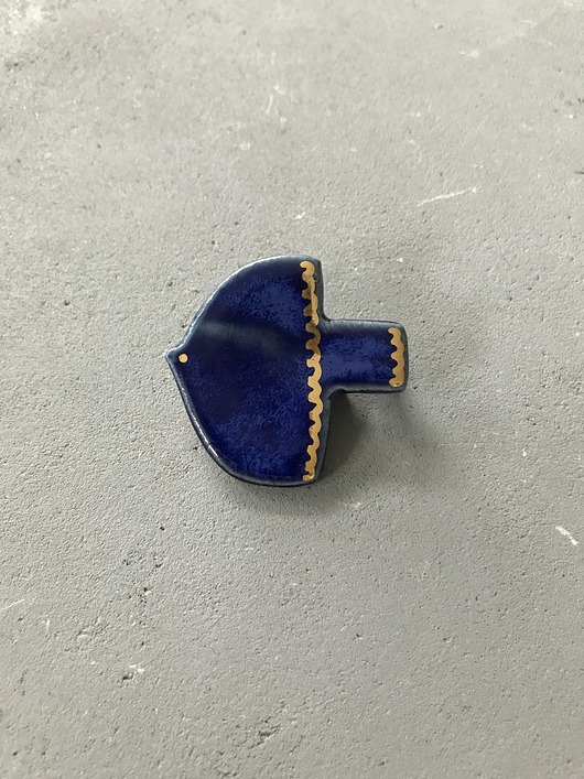 Ceramiczna broszka Ptak wolny nr 5 ELEMTHEBRAND