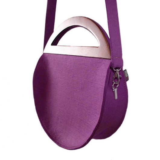 Round Glamour Violet+pasek moo studio