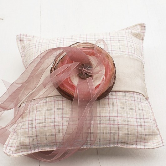 COUNTRY GIRL poduszka na obrączki FloraArt