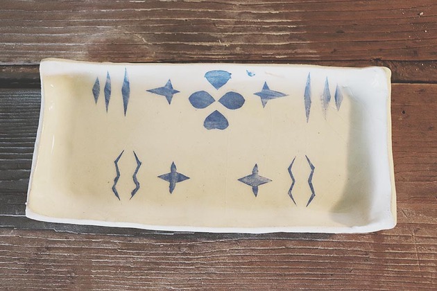mydelniczki Mydelniczka, akcesoria do łazienki, ceramiczna,miedziana, na świeczke