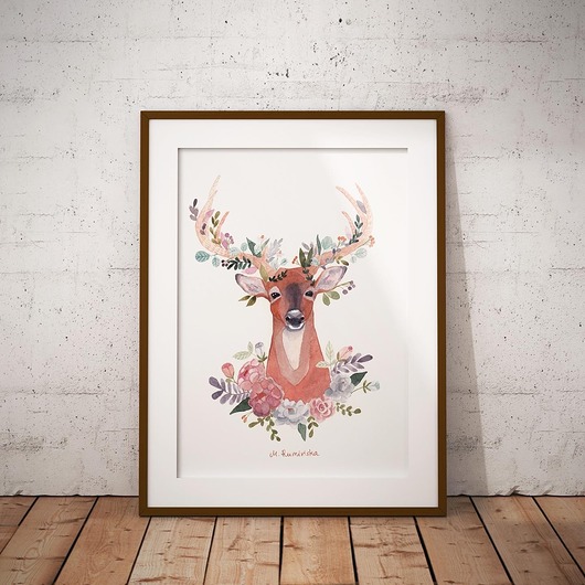 Plakat ilustracja Jelonek Monika Ruminska