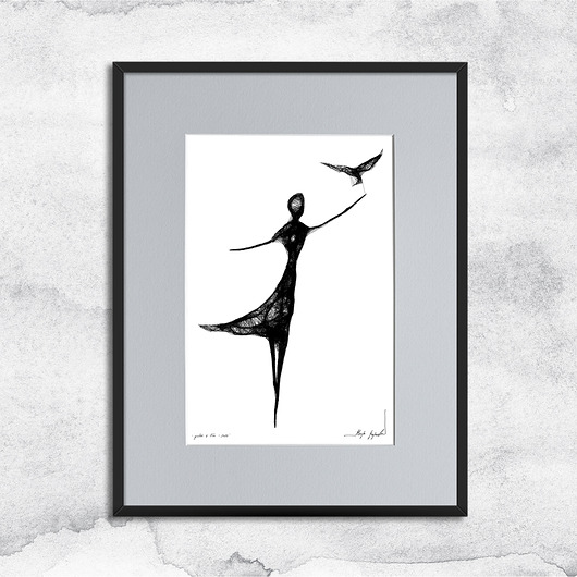 grafiki i ilustracje Grafika z ramą - nr 136