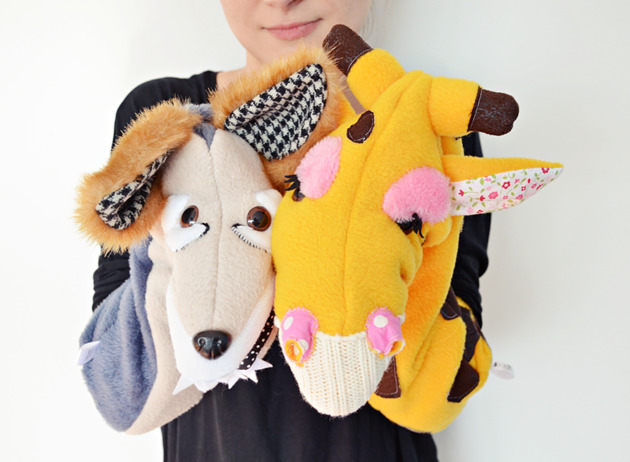 przebrania dla dzieci Pacynka Żyrafa