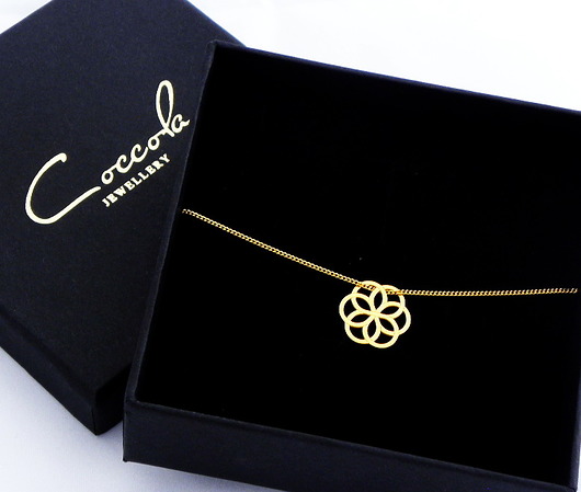 Złota bransoletka rozetka KZ12b Coccola JEWELLERY