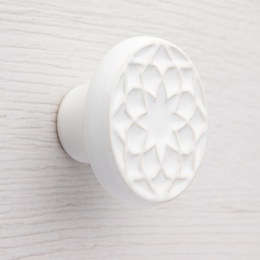 gałki do mebli Gałka do mebli biała, wz.1