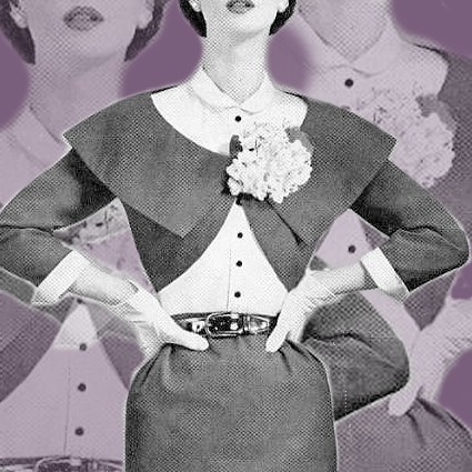 Foto retro : kobieta........ belotka