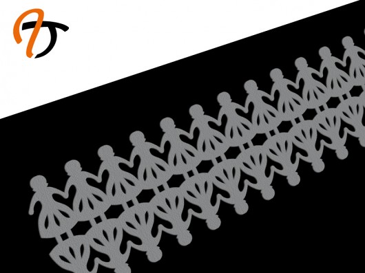 Bieżnik - dłuuuga wycinanka w świątecznej cenie AT design