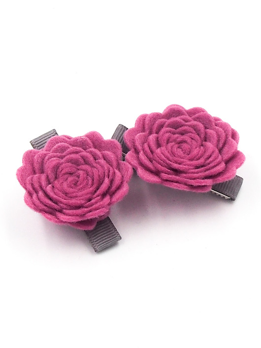 ozdoby do włosów dla dzieci Spinki do włosów różyczki