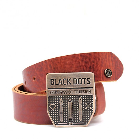 Pasek Work Black Dots