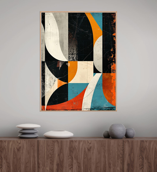 plakaty Geometria natury - Plakat, druk - Minimalizm, Boho, Loft #116