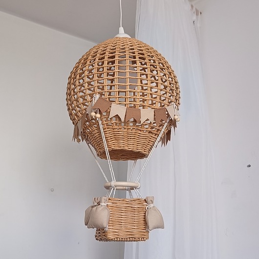 pokój dziecka - różne Abażur Balon z koszem
