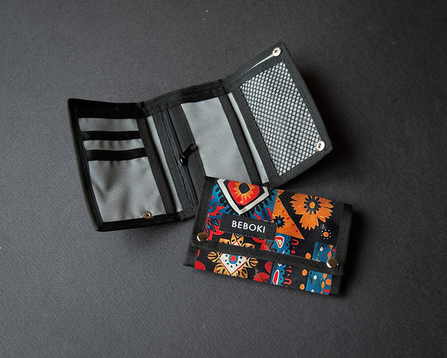 portfele damskie Portfel Etno / BEBOKI wodoodporny
