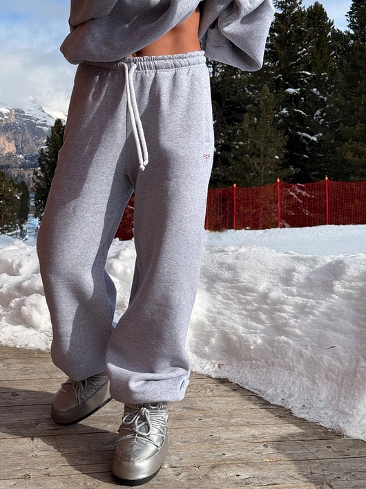 spodnie dresowe damskie Spodnie BELL gray
