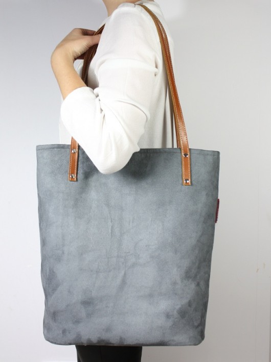 Classic Grey + caramel leather Zuzia Górska
