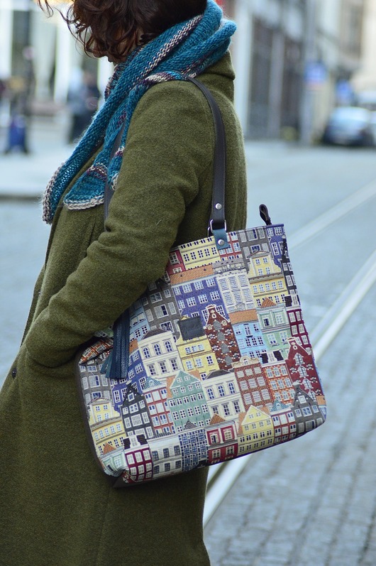 torby na ramię Shopper Kamieniczki