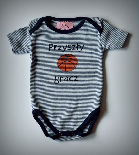 Body dziecięce malowane ręcznie ivy style