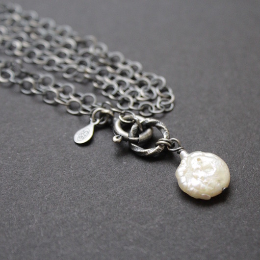 naszyjniki - inne Naszyjnik perła ze szkatułki babci