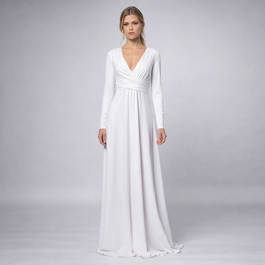 sukienki maxi damskie Suknia ślubna maxi