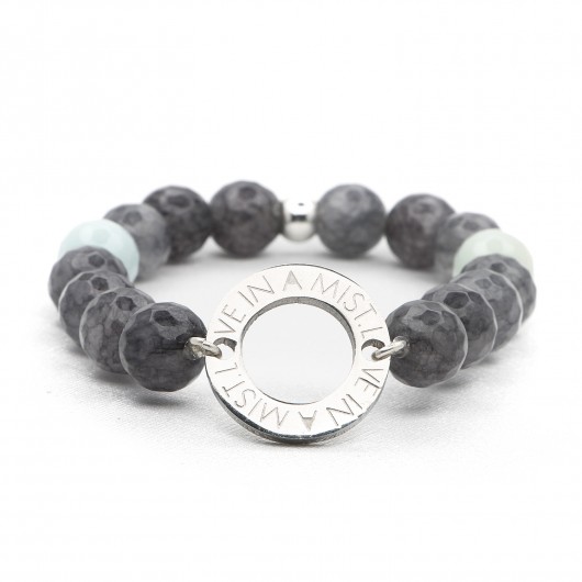 Mint&Grey Bracelet Love In A Mist