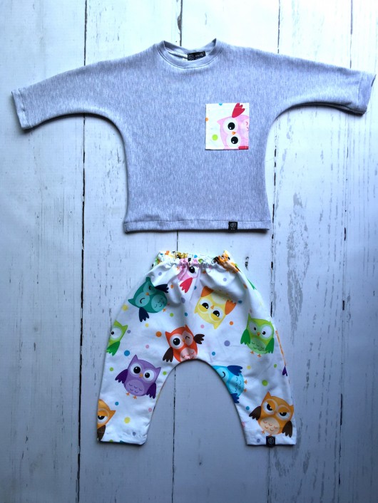 Komplet pumpy i bluzeczka KG Handmade