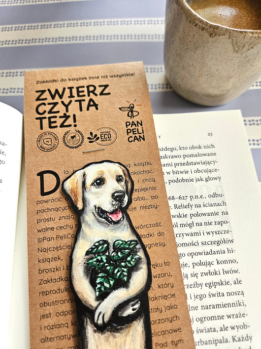zakładki do książek Zakładka do ksiązki Labrador Rockie*