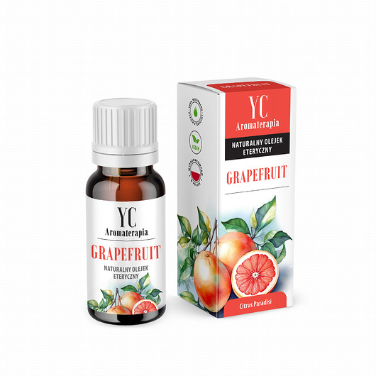 zapachy - inne Naturalny Olejek eteryczny Grapefruit 10ml- Your Candle Aromatherapy