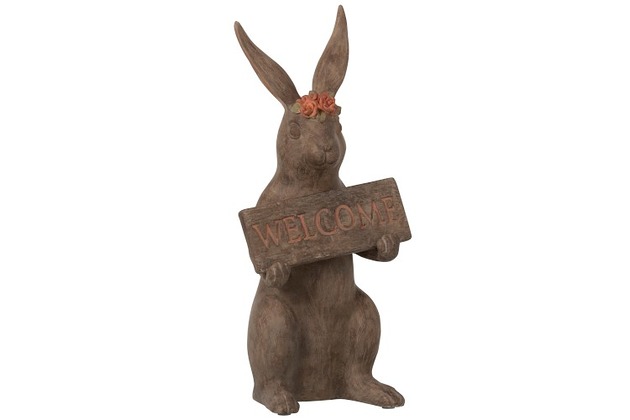 Zając Welcome 38cm przed drzwi Home Design