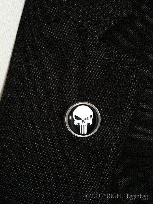 Punisher - wpinka do marynarki - 0299 EgginEgg Men