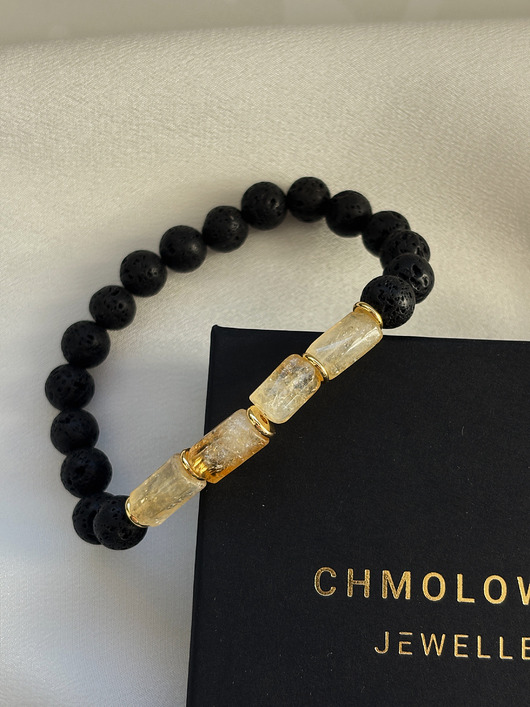 biżuteria męska Bransoletka męska Cytryn