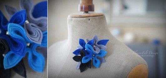szaroniebieska FlowerFelt Design
