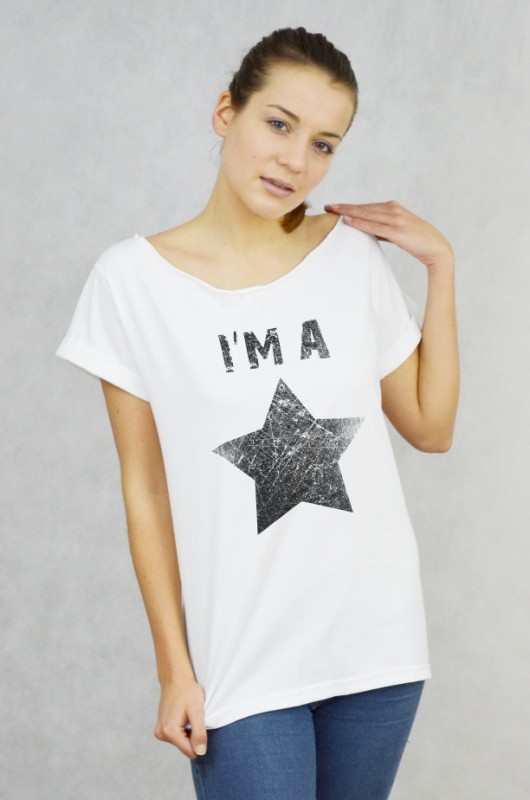 I'M A STAR - Oversize T-shirt  GAU great as You