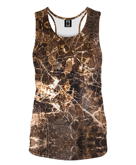 topy damskie DR.CROW Bokserka Damska Marble Brown
