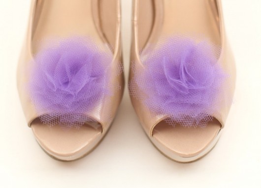 Ballerina's Tutu - Violet - klipsy do butów HowDoILook