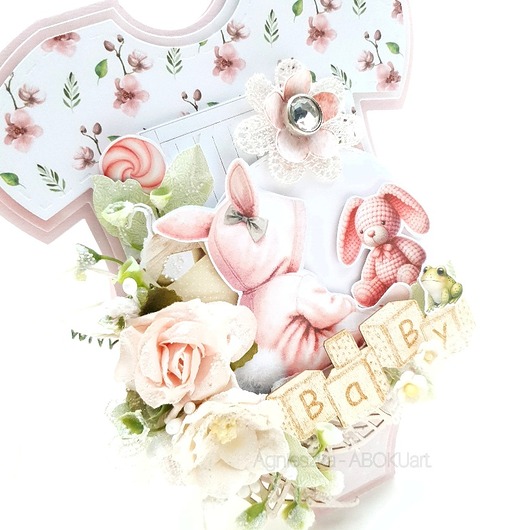 kartki scrapbooking Kartka body w pudełku