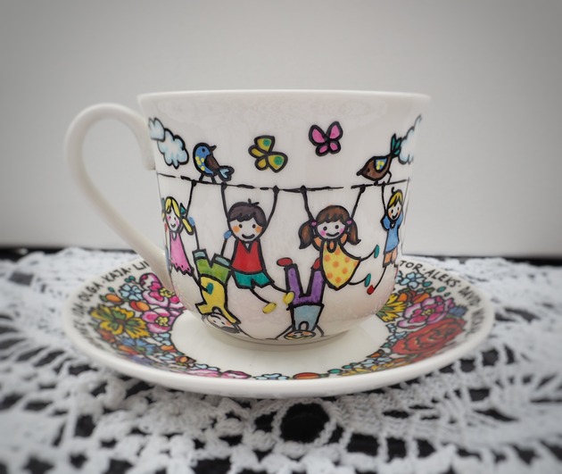 filiżanki Filiżanka dla nauczyciela ZABAWA