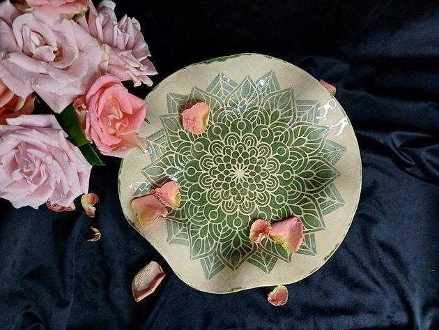miski i misy Misa ceramiczna Mandala
