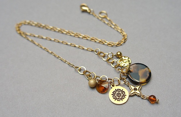 chokery Alloys Collection Cognac vol. 2 /07.11.25/ - naszyjnik