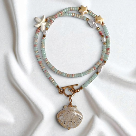 chokery Naszyjnik dłuższy : pastelle summer