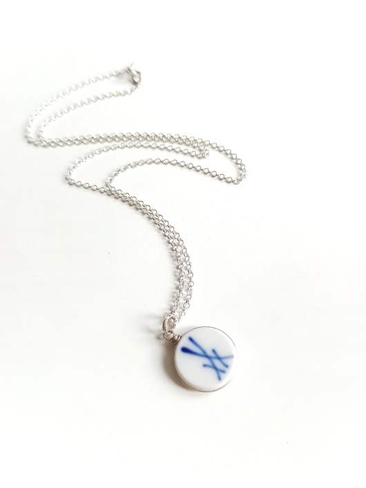 wisiory Naszyjnik Miśnia dwustronny