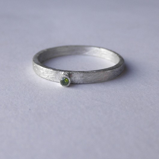 pierścionki srebrne Pierścionek OKRĄG