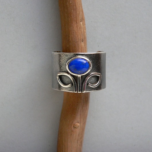 pierścionki srebrne Pierścionek -z kwiatkiem-