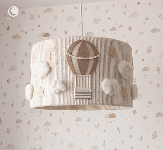 lampy do pokoju dziecka Lampa sufitowa BALONY Abażur handmade do pokoju dziecka