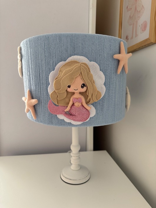 lampy do pokoju dziecka Lampka nocna - Mała syrenka